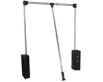 Cabideiro Extensivel Grande 18KG Preto